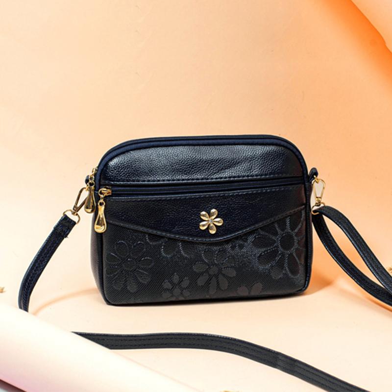 Небольшие женские сумочки 26x7x18cm темно-синий